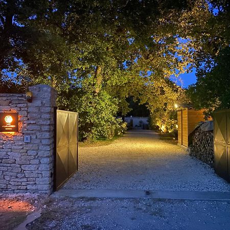 Les Agapanthes De Gordes Villa Exterior foto