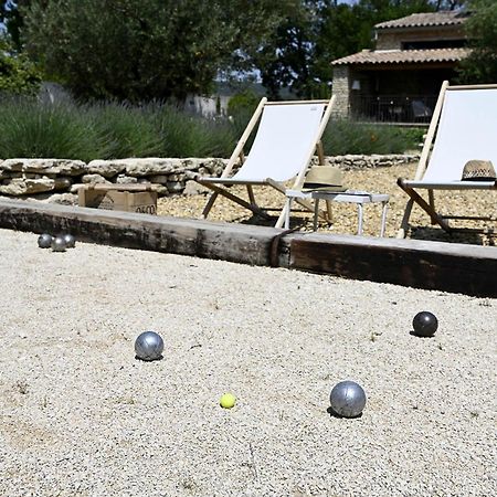Les Agapanthes De Gordes Villa Exterior foto