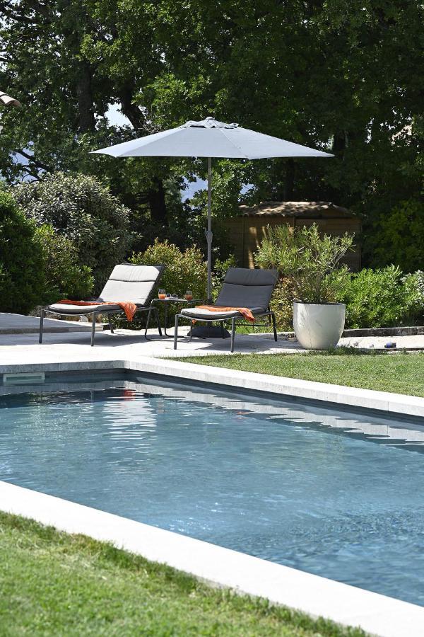 Les Agapanthes De Gordes Villa Exterior foto