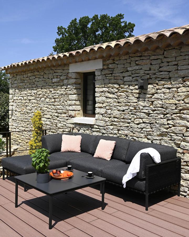 Les Agapanthes De Gordes Villa Exterior foto