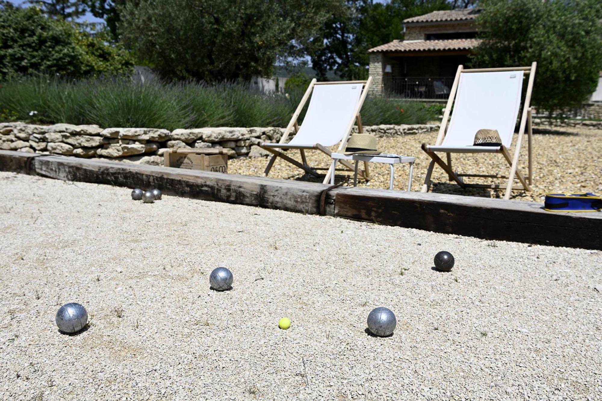 Les Agapanthes De Gordes Villa Exterior foto